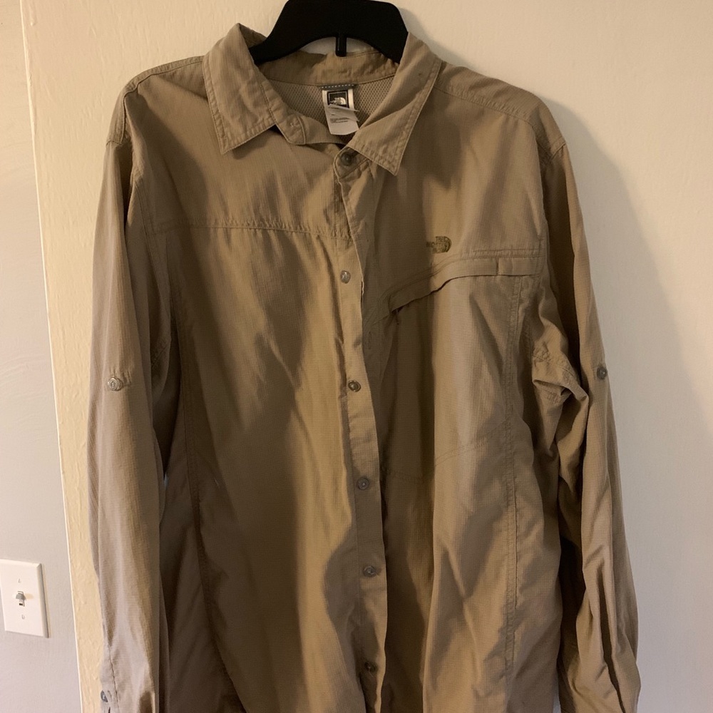 The north face button up